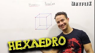 COMO DESENHAR UM HEXAEDRO  MATEMÁTICA  PROF FELIPE FONTES [upl. by Estele]