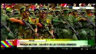 Parada Militar Bolivia  2013  Potosi Parte5 [upl. by Einna]