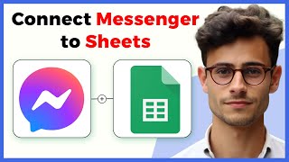 How to Connect Facebook Messenger to Google Sheets With Zapier Quick amp Easy [upl. by Ayekin]