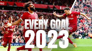 All 114 Goals From 2023  Liverpool FC  Longrange Late Winners Freekicks [upl. by Adnolay]