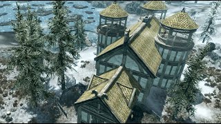 How To Build a House in Dawnstar  Skyrim [upl. by Pattin676]