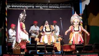 Yakshagana 2017Maletu niluwe eke maawaSri KadbalSanmay bhat Malvalli [upl. by Sperling728]