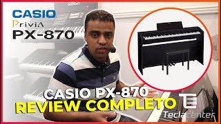 Casio PX870 Review Completo  Piano Digital [upl. by Fawcett]