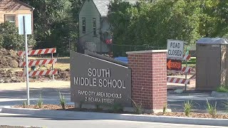 Students staff welcome brand new South Middle School [upl. by Yrogreg]