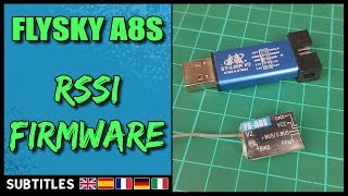 FLYSKY FSA8S  RSSI Firmware Upgrade RSSI MOD [upl. by Elayor775]