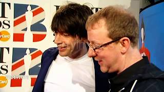 Alex James amp Dave Rowntree  2012 Brit Awards [upl. by Rimahs]