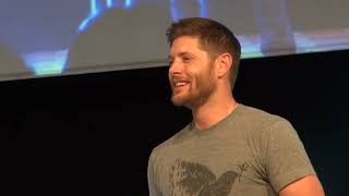 Jensen Ackles and Misha Collins Sunday Full Panel quotJus in Belloquot Supernatural Convention 2015 [upl. by Gerbold]