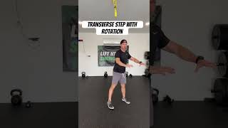 Transverse Step with Rotation  CODY WESCOTT GOLF FITNESS [upl. by Sender852]