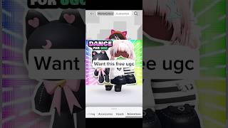 Free UGC roblox trend cutecookiegaming cuterobloxtv shorts viral cutebaby [upl. by Eitten]