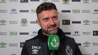 Stephen McPhail l Post Match Interview v Shelbourne l 6 October 2024 [upl. by Nirtiak]