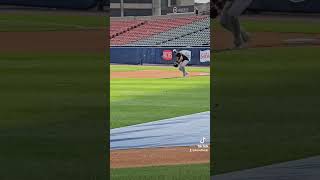 Scranton Wilkes Barre RailRiders pregame infield practice chrispomay [upl. by Thoer]