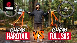 Cheap Hardtail VS Cheap Full Sus  What Is The Best Budget Bike [upl. by Goldstein]