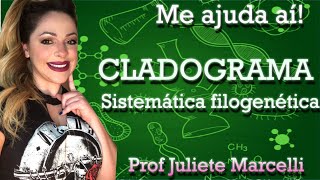 SISTEMÁTICA FILOGENÉTICA  CLADOGRAMA OU ÁRVORE FILOGENÉTICA  PROF JULIETE [upl. by Mavis]