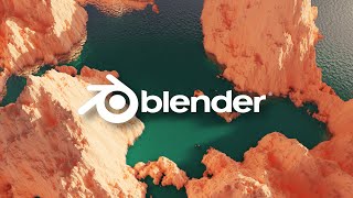 A different way of making 3D landscapes in Blender [upl. by Nna644]