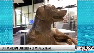 LSU Veterinary Medicine program opens international exhibition of animals in art [upl. by Pettit909]