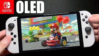 MARIO KART 8 DELUXE on Nintendo Switch OLED Gameplay [upl. by Nizam799]