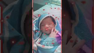 tere mere rishte youtubeshorts cutebaby viralvideo lovesong music [upl. by Byrne]