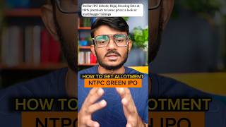 NTPC GREEN Ipo  Upcoming ipo to apply  Shareholder category in IPO upcomingipo ntpcnews [upl. by Nnagem820]