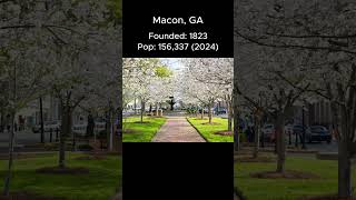 Random US Towns Macon GA shorts [upl. by Arvie]