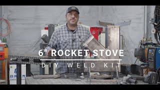 6 inch Rocket Stove DIY [upl. by Linzy]