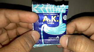 AKTablets तुरंत पेट साफ करने की आयुर्वेदिक टैबलेट AKTablets Uses amp Benefits review in hindi [upl. by Callista800]