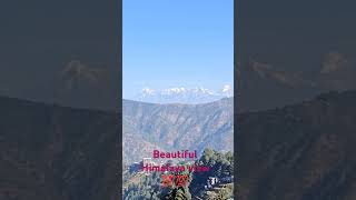 Beautiful Himalaya view 💯💯 himalaya himalayas beautifulview beautiful nice [upl. by Yelnoc270]