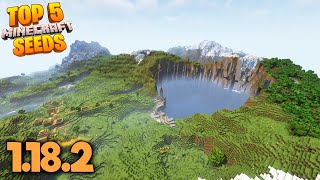 Top 5 AWESOME SEEDS for Minecraft 1182 Best Minecraft 1182 Seeds [upl. by Thadeus]