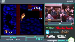 Awesome Games Done Quick 2015  Part 114  TazMania by jape [upl. by Dorej]