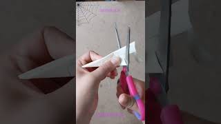 como hacer telaraña de papel tutorialesfaciles [upl. by Elram994]