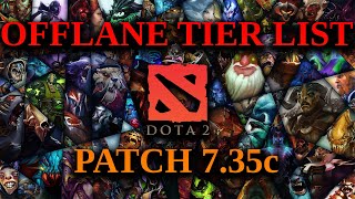 735c Offlane Tier List [upl. by Elraet]