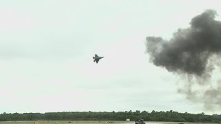 NAS Oceana air show shows off highflying stunts to show off STEM education [upl. by Gamal847]