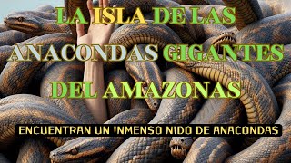 🐍Descubren la Isla Oculta del Amazonas Plagada de Anacondas Gigantes 🌿 [upl. by Anirbes]