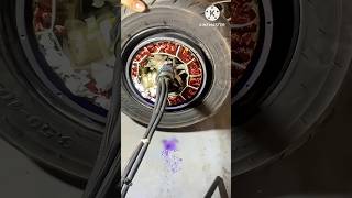 Electric bike ki motor repair trending shorts viralvideo electricbike electric viralshorts [upl. by Einnaej]