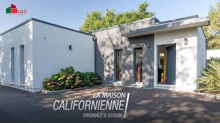 Une maison design au style californien [upl. by Rofotsirk]