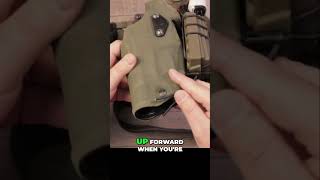 Prevent Pistol Holster Tilting with Thigh Strap A Tactical Gear Review [upl. by Lani]