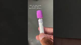 Blood of healthcare workers Phlebotomy phlebotomyusa phlebotomist phlebotomystudent [upl. by Ursel]