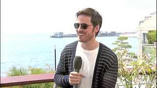 Colin o Donoghue  Once upon a time  interview in Monte Carlo with George Satsidis [upl. by Petua]