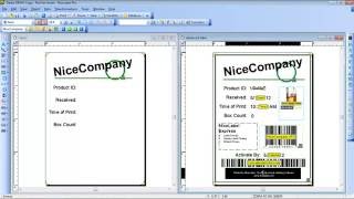 โปรแกรมพิมพ์สติ๊กเกอร์บาร์โค้ด NiceLabel Designer Pro [upl. by Othello]