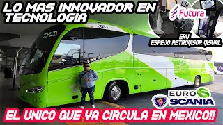 CONOCE el MAS NUEVO IRIZAR i8 Efficient SCANIA NÜVAK euro 6 de FUTURA SELECT a DETALLEI BusoleroMX [upl. by Kirch500]