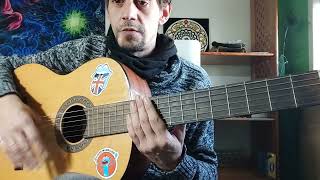 Tutorial hotel california Gipsy Kings [upl. by Neyud]