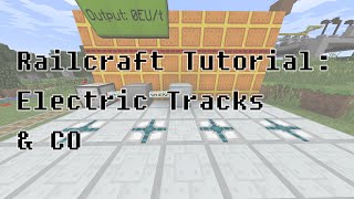 Railcraft Tutorial Electric Tracks amp CO [upl. by Rimaj]