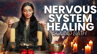 Parasympathetic Nervous System Healing Frequency Music  Sound Bath Meditation [upl. by Tempa]