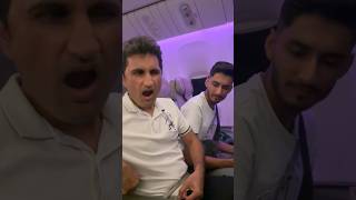 Best way to hold seat belt ✈️🤣 funny kaavishbysaleemchaudhary ytshorts shorts plane [upl. by Cohdwell]