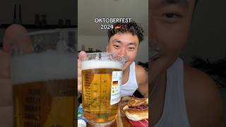 NEXT YEAR OKTOBERFEST 2025 WE UP 🍺🥨🇩🇪 oktoberfest germany 2024 eatingshowasmr trending [upl. by Libyc]