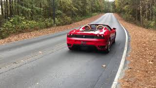 Driving video  6 speed F430 spider [upl. by Donnelly]