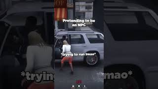 NPC Smashed his Car on GTA RP [upl. by Pears]