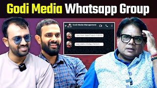 INSIDE the whatsapp group of Modi and Godi Media [upl. by Irakuy]