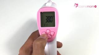 Cara Menggunakan Infrared Thermometer  Cosmomomnet [upl. by Eimar]