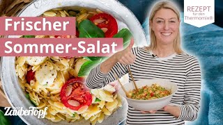 🍅 Frisch amp Leicht Orzo Salat  Thermomix® Rezept [upl. by Youlton]