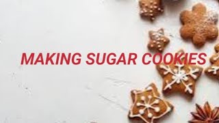 Make sugar cookies with me Marias lifestyle [upl. by Edholm398]